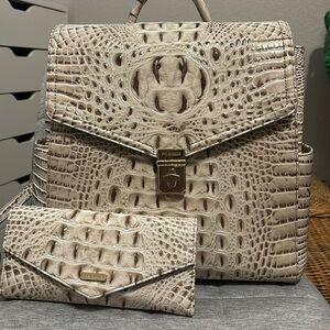 Bramin backpack and wallet set